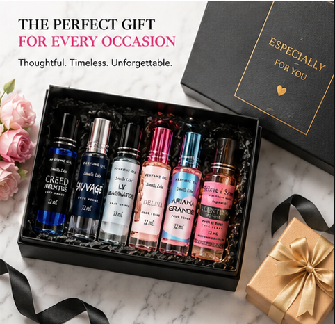 His &amp; Hers Perfume Oil Set | 6 Long-Lasting Roll-On Fragrances