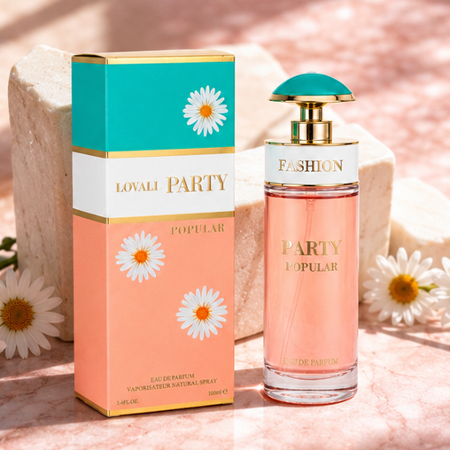 Lovali Peach &amp; Lovali Party Popular Perfume Gift Set for Women – 2 Pack Eau de Parfum Collection – Long Lasting Floral Fruity Sweet Fragrance Spray for Women, Luxury Perfume Gift Set for Her
