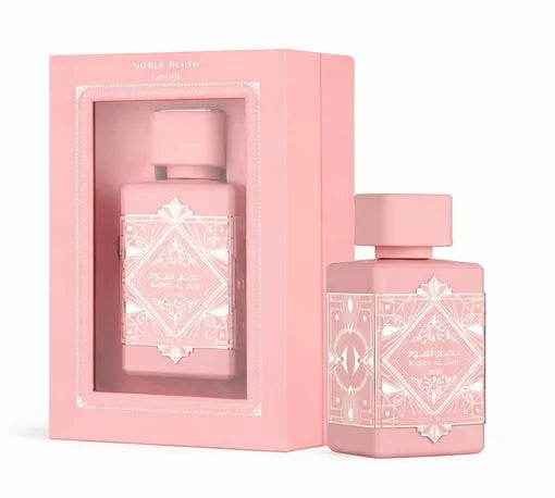Lattafa Badee Al Oud Noble Blush Eau de Parfum 100ml (3.4 oz) – Long Lasting Sweet Floral Fruity Perfume for Women – Luxury Soft Powdery &amp; Creamy Scent