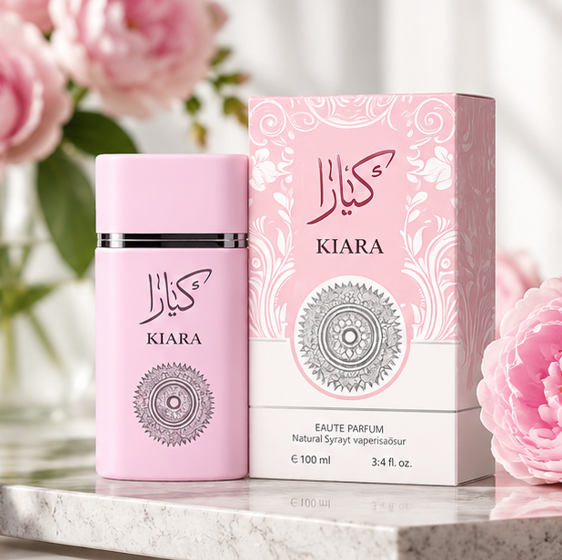 Kiara Eau de Parfum for Women 3.4 Fl Oz (100ml) – Long Lasting Floral Fruity Perfume – Soft Powdery Musk &amp; Vanilla Women&