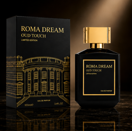Luxury Perfume Gift Set for Men &amp; Women – Roma Dream Oud Touch, Paris Dream Grand Palace &amp; Rahamain Eau de Parfum 3-Pack, Long Lasting Fragrance Collection, Premium Woody Oriental Perfume Gift Set, 100ml Each