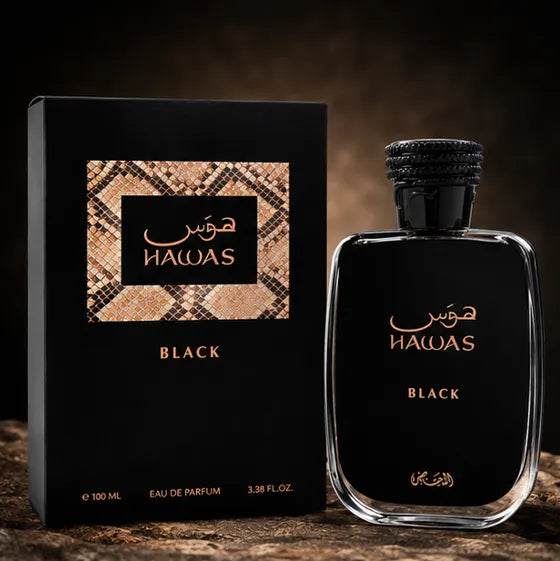 Rasasi Hawas for Him Eau De Parfum 3.4 Fl Oz - Black