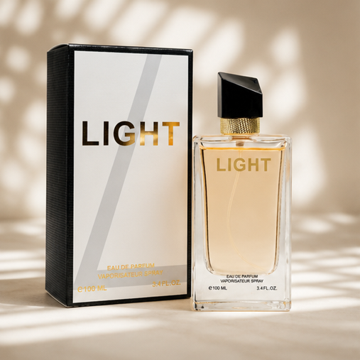 Light Eau de Parfum for Women 3.4 Fl Oz (100ml) – Long Lasting Floral Fruity Perfume for Women – Elegant Feminine Fragrance with Fresh Citrus, White Floral &amp; Soft Musk Notes – Premium Gift for Women