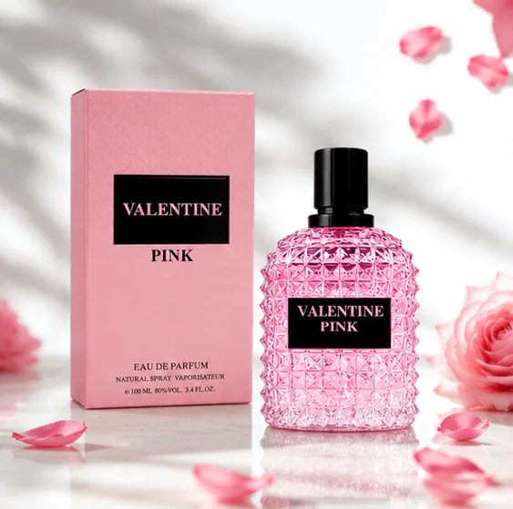 Valentine Perfume Gift Set for Women | Pink, Green &amp; Intense Eau De Parfum Collection | 3-Piece Long Lasting Women&