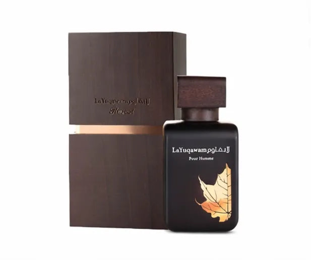 Rasasi La Yuqawam Pour Homme Eau de Parfum 75ml (2.5 oz) – Long Lasting Leather Woody Fragrance for Men – Luxury Smoky Suede Cologne