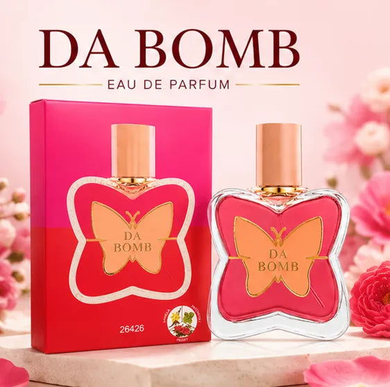 DA BOMB Eau De Parfum for Women 100ml (3.4 Fl Oz) – Sweet Floral Vanilla Perfume for Women – Long Lasting Feminine Fragrance Spray