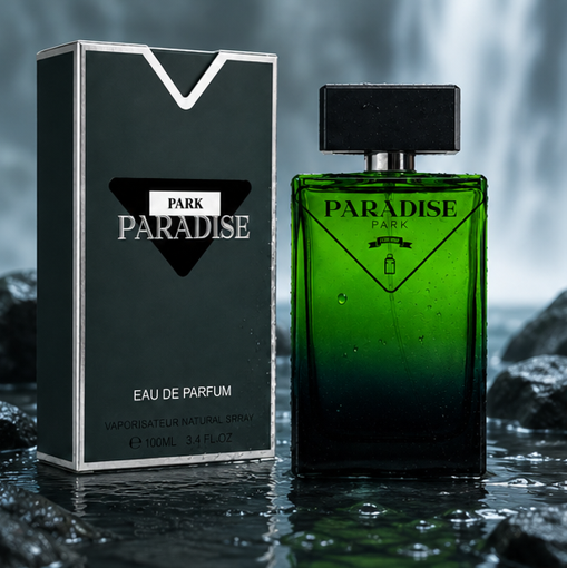 Paradise Park &amp; Touch Rose Perfume Gift Set for Men &amp; Women – 2 Pack Eau de Parfum Fragrance Collection, Long Lasting Woody Fresh &amp; Floral Rose Perfumes, Luxury Fragrance Gift Set, 100ml Each