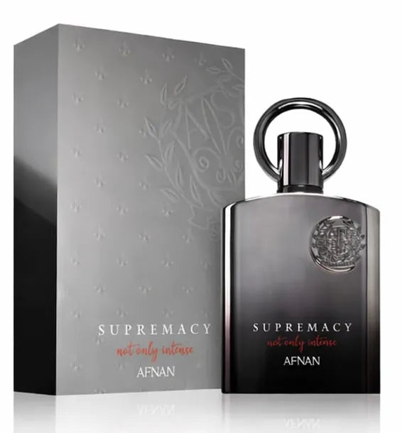 Afnan Supremacy Not Only Intense Eau de Parfum for Men – 3.4 oz / 100 ml Long Lasting Woody Fruity Smoky Fragrance – Luxury Arabian Cologne for Men
