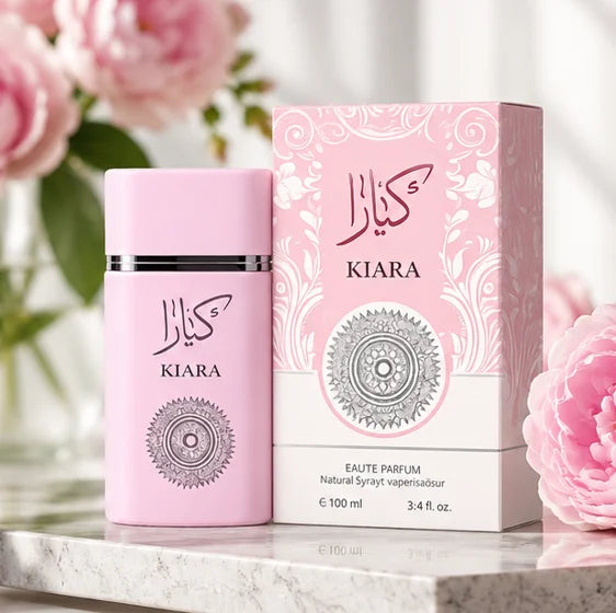 Kiara Eau de Parfum for Women 3.4 Fl Oz (100ml) – Long Lasting Floral Fruity Perfume – Soft Powdery Musk &amp; Vanilla Women&