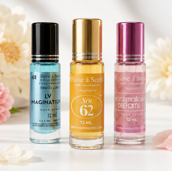 Premium Perfume Oil Starter Collection – 3 Signature Blends