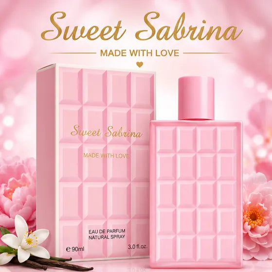 Sweet Sabrina Eau De Parfum for Women 90ml (3.0 Fl Oz) – Sweet Floral Fruity Perfume for Women – Long Lasting Feminine Fragrance Spray