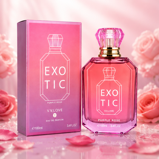 Purple Rose &amp; Royal Bloom Eau de Parfum Gift Set for Women – 2 Pack 100ml / 3.4 Fl Oz Each Floral Fragrance Perfume Collection
