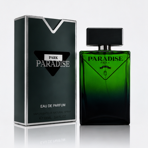 Park Paradise Eau de Parfum for Men 3.4 Fl Oz (100ml) – Long Lasting Fresh Woody Aromatic Cologne Spray – Masculine Fragrance for Daily Wear, Office, Travel &amp; Special Occasions