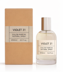 Violet 31 Eau de Parfum for Women – 3.0 oz (90 ml) Floral Violet Perfume Spray, Elegant Long Lasting Feminine Fragrance, Everyday Women's Perfume