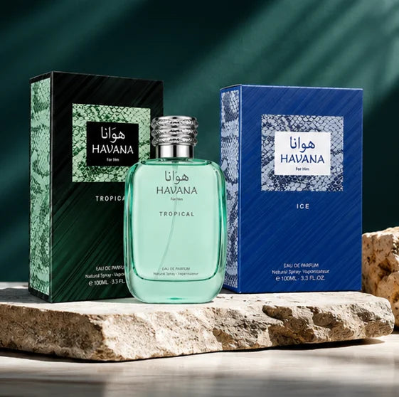 HAVANA Fresh Escape for Men – Tropical &amp; Ice Eau de Parfum Gift Set, Long Lasting Fresh Men&