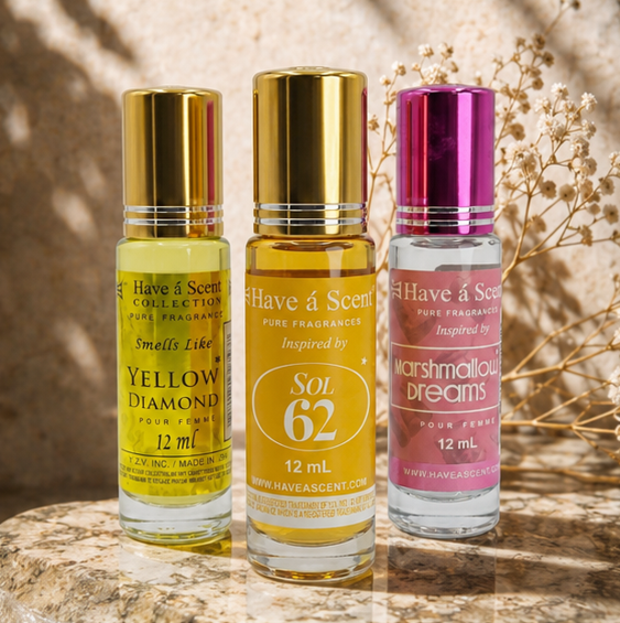 Sweet Treats Fragrance 3-Pack | Marshmallow &amp; SOL-62 &amp; Yellow Diamonds