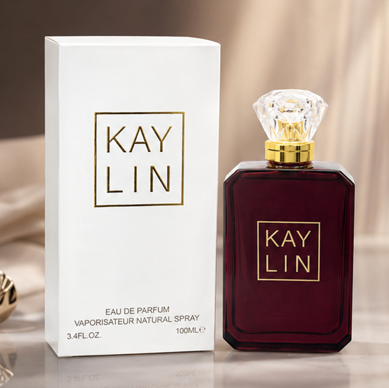 Kay Lin Eau de Parfum for Women 3.4 Fl Oz (100ml) – Long Lasting Floral Fruity Vanilla Amber Musk Perfume – Elegant Luxury Women&