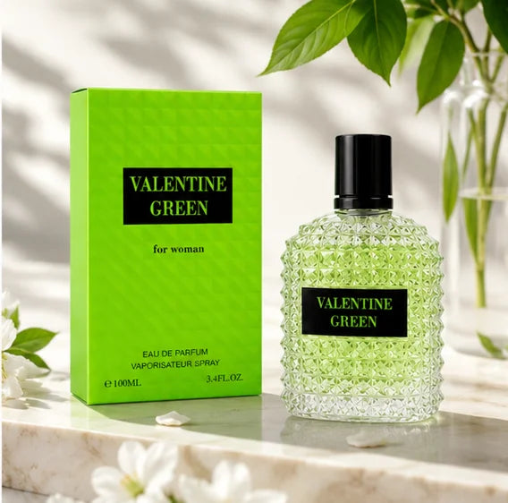 Valentine Perfume Gift Set for Women | Pink, Green &amp; Intense Eau De Parfum Collection | 3-Piece Long Lasting Women&