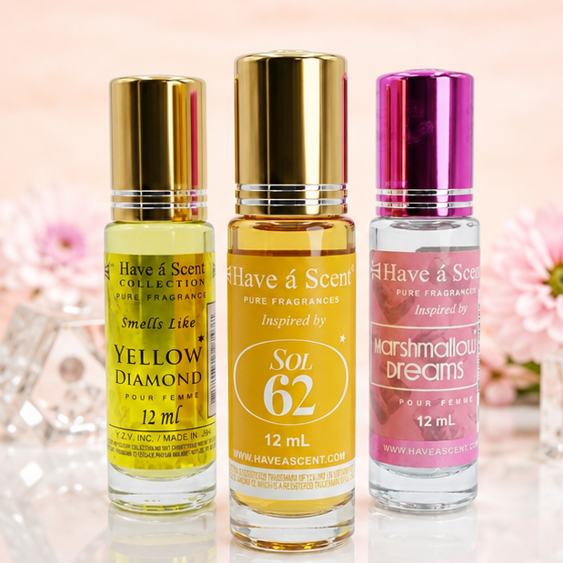 Sweet Treats Fragrance 3-Pack | Marshmallow &amp; SOL-62 &amp; Yellow Diamonds