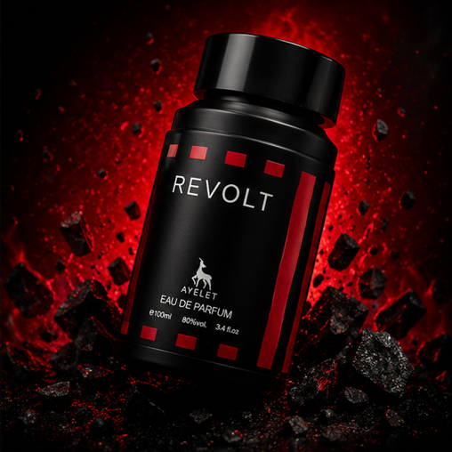 Revolt Eau de Parfum for Men 3.4 Fl Oz (100ml) – Bold Woody Spicy Cologne with Fresh Citrus, Aromatic Notes &amp; Warm Musk – Long Lasting Men&