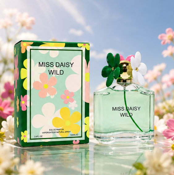 Miss Daisy Perfume Gift Set for Women – Miss Daisy, Miss Daisy Wild &amp; Miss Daisy Fluo Eau de Parfum 3-Pack, Long Lasting Floral Fruity Fragrance Collection, Luxury Women&