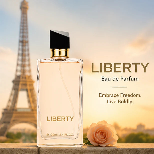 Liberty Paris Eau De Parfum for Women 100ml (3.4 Fl Oz) – Long Lasting Floral Amber Perfume for Women – Elegant Feminine Fragrance Spray