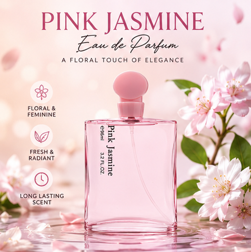 Pink Jasmine &amp; Black Orchidea Women&
