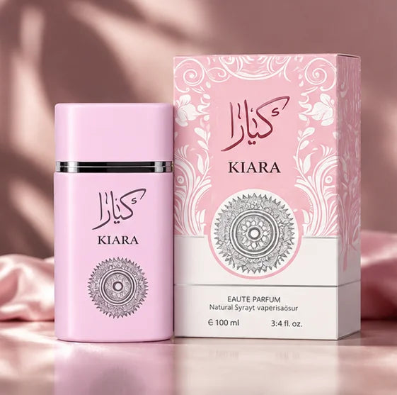 Kiara Eau de Parfum for Women 3.4 Fl Oz (100ml) – Long Lasting Floral Fruity Perfume – Soft Powdery Musk &amp; Vanilla Women&