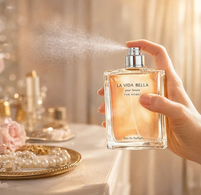 La Vida Bella 3.4 oz EDP for Women | Long-Lasting Sweet Floral