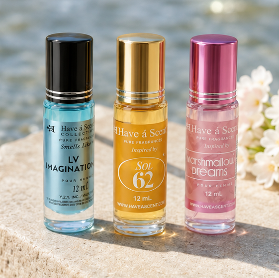 Premium Perfume Oil Starter Collection – 3 Signature Blends