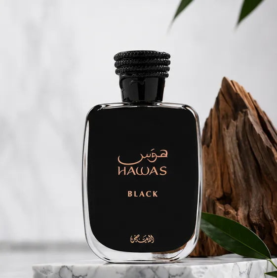 Rasasi Hawas for Him Eau De Parfum 3.4 Fl Oz - Black