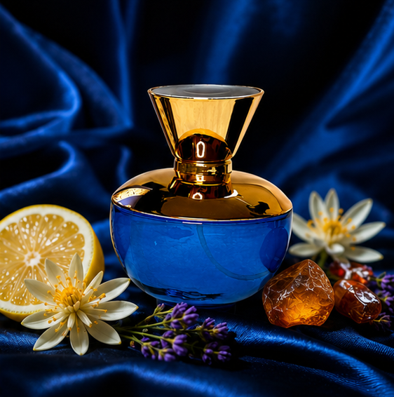 Vernasa Galaxy Blue Eau de Parfum for Women 3.4 Fl Oz (100ml) – Fresh Floral Fruity Perfume with Citrus, Soft Florals &amp; Musk Notes – Long Lasting Feminine Fragrance