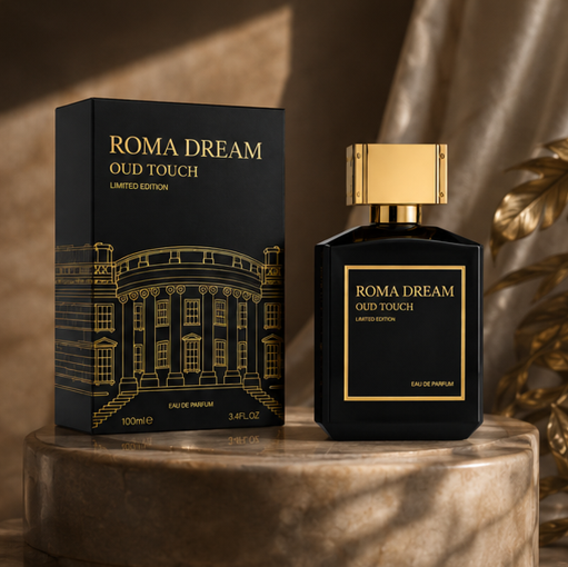 Lovali Oud Wood &amp; Roma Dream Oud Touch Perfume Gift Set for Men – 2 Pack Eau de Parfum Fragrance Collection, Long Lasting Oud Woody Amber Cologne, Luxury Fragrance Gift Set, 100ml Each