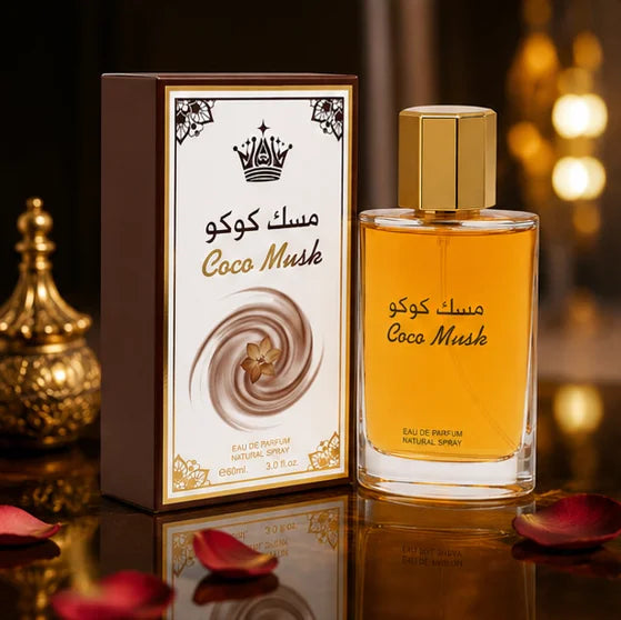 Coco Musk Eau de Parfum for Women &amp; Men – Warm Vanilla Musk Fragrance with Cocoa Notes, Long Lasting Unisex Perfume Spray, Everyday Luxury Scent, 60ml (3.0 Fl Oz)