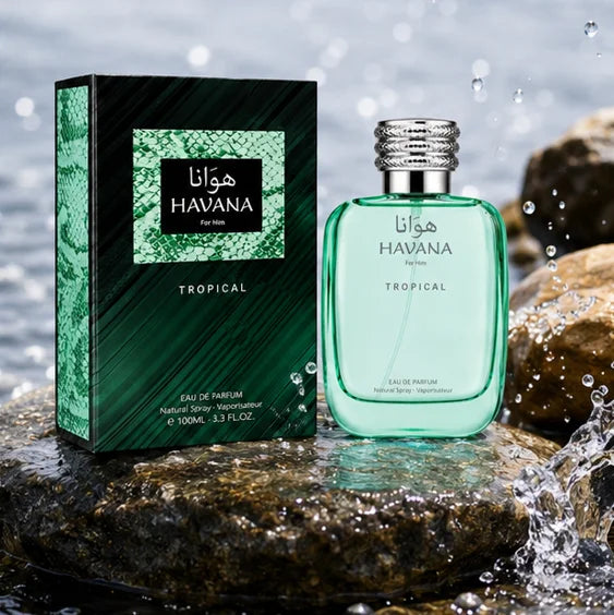 HAVANA Weekend Collection for Men – Black &amp; Tropical Eau de Parfum Gift Set, Long Lasting Men&