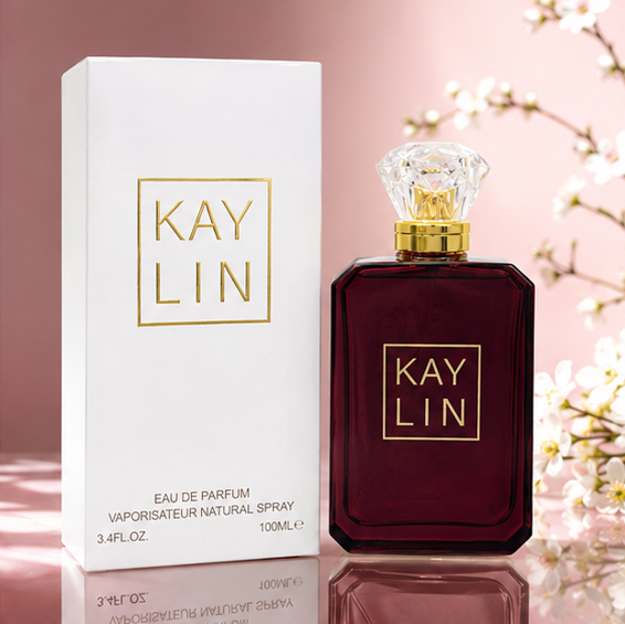 Kay Lin Eau de Parfum for Women 3.4 Fl Oz (100ml) – Long Lasting Floral Fruity Vanilla Amber Musk Perfume – Elegant Luxury Women&