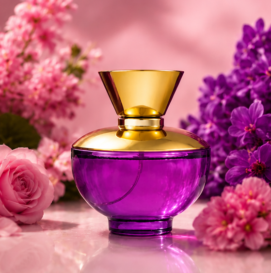 Vernasa Galaxy Purple Eau de Parfum for Women 3.4 Fl Oz (100ml) – Long Lasting Floral Fruity Perfume – Elegant Feminine Fragrance Spray for Daily Wear, Parties &amp; Special Occasions