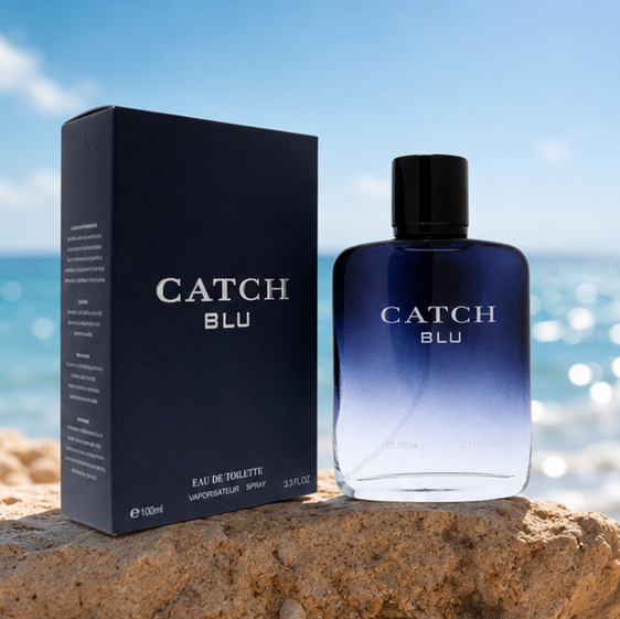 Milano Men &amp; Catch Blu Cologne Gift Set – 2 Piece Long Lasting Men&