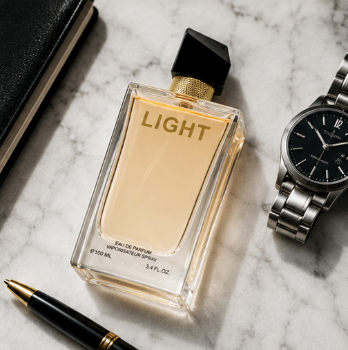 Light Eau de Parfum for Women 3.4 Fl Oz (100ml) – Long Lasting Floral Fruity Perfume for Women – Elegant Feminine Fragrance with Fresh Citrus, White Floral &amp; Soft Musk Notes – Premium Gift for Women