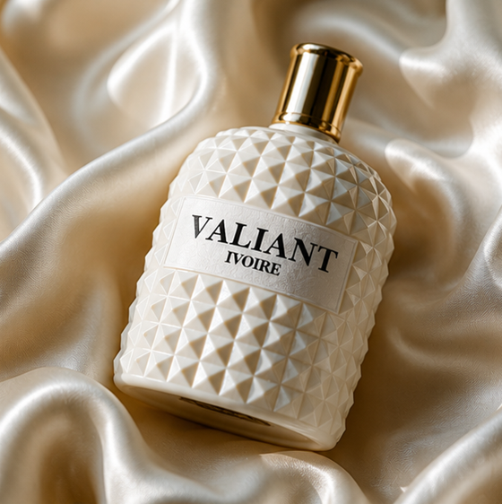 Valiant Ivoire Eau de Parfum for Women 3.4 Fl Oz (100ml) – Long Lasting Floral Musk Perfume – Elegant Feminine Fragrance Spray for Daily Wear, Date Night &amp; Special Occasions