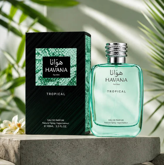 HAVANA Adventure Duo for Men – Fire &amp; Tropical Eau de Parfum Gift Set, Long Lasting Men&