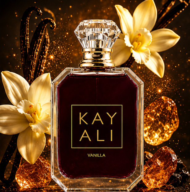 Khayali Vanilla Eau de Parfum for Women 3.4 Fl Oz (100ml) – Warm Vanilla Perfume with Sweet Gourmand, Creamy Amber &amp; Soft Musk Notes – Long Lasting Women&