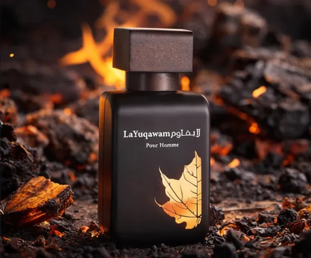 Rasasi La Yuqawam Pour Homme Eau de Parfum 75ml (2.5 oz) – Long Lasting Leather Woody Fragrance for Men – Luxury Smoky Suede Cologne