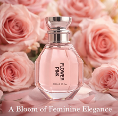 Flower Pink Perfume for Women 3.3 oz (100 ml) Eau de Parfum Spray – Sweet Floral Women's Fragrance – Long Lasting Ladies Perfume