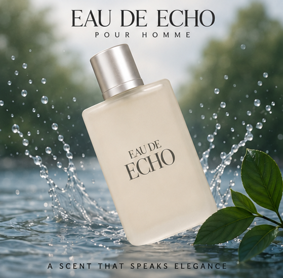 Eau De Echo Pour Homme Eau De Parfum 100ml (3.4 Fl Oz) – Long Lasting Men&