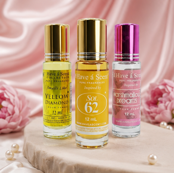 Sweet Treats Fragrance 3-Pack | Marshmallow &amp; SOL-62 &amp; Yellow Diamonds