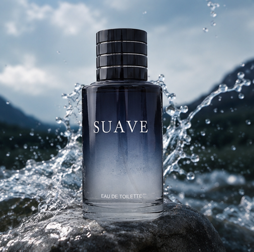 Suave for Man Eau de Toilette 3.4 Fl Oz (100ml) – Long Lasting Fresh Woody Cologne for Men – Masculine Citrus Aromatic Fragrance with Musk &amp; Amber Notes – Everyday Signature Scent for Men