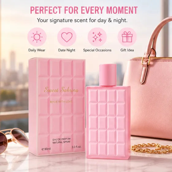 Sweet Sabrina Eau De Parfum for Women 90ml (3.0 Fl Oz) – Sweet Floral Fruity Perfume for Women – Long Lasting Feminine Fragrance Spray