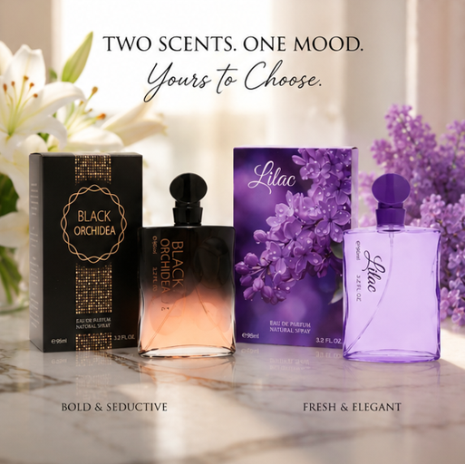 Black Orchidea &amp; Lilac Women&
