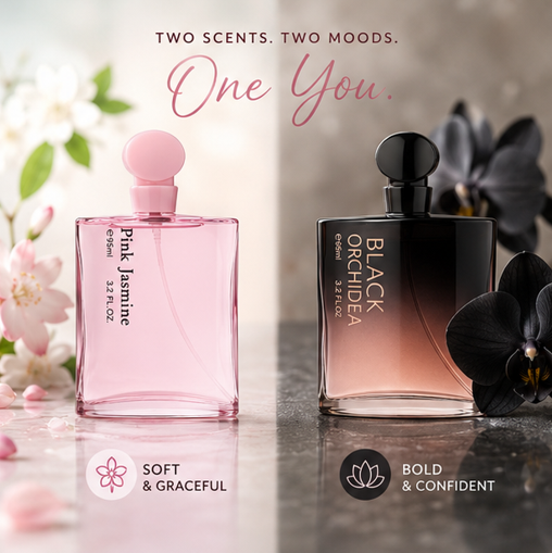 Pink Jasmine &amp; Black Orchidea Women&